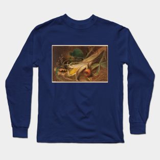 Still Life with Corn by Charles Ethan Porter Long Sleeve T-Shirt